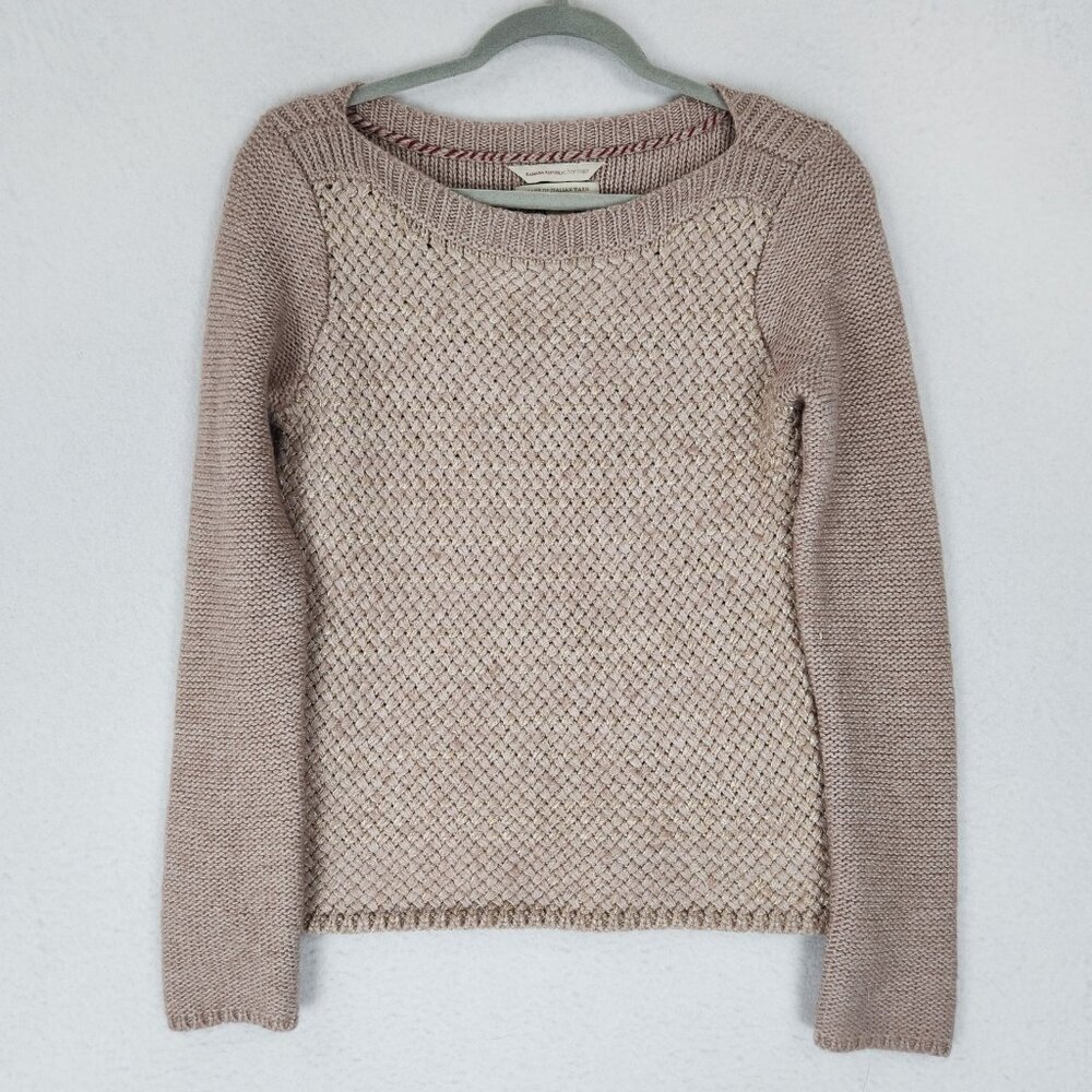 Banana Republic Light Mauve Knit Sweater